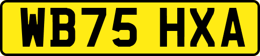 WB75HXA