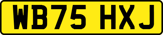 WB75HXJ