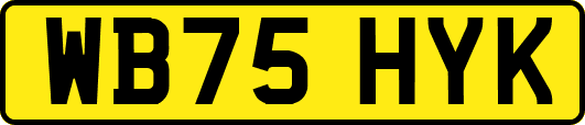 WB75HYK