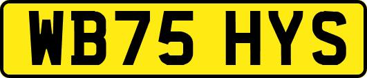 WB75HYS