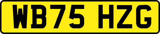 WB75HZG