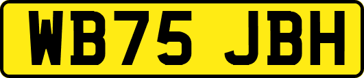 WB75JBH