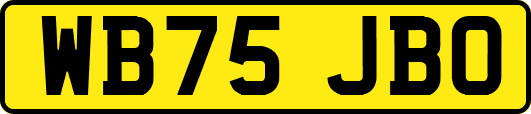 WB75JBO