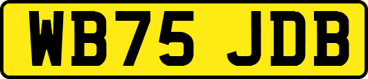 WB75JDB