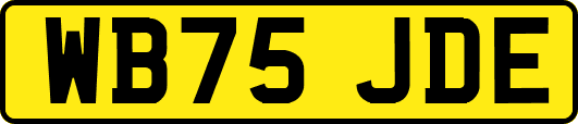 WB75JDE