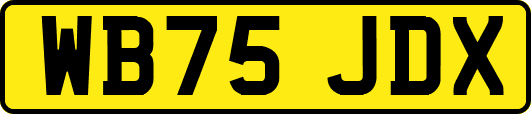 WB75JDX