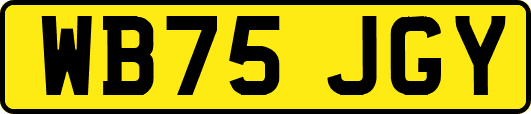WB75JGY