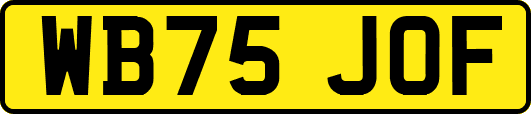 WB75JOF