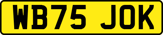 WB75JOK