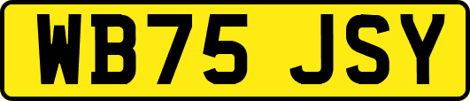 WB75JSY