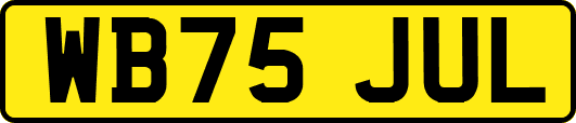 WB75JUL