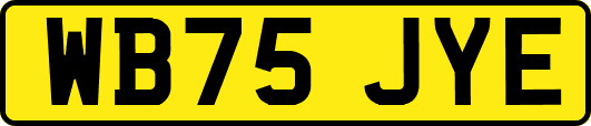 WB75JYE