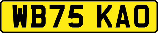 WB75KAO
