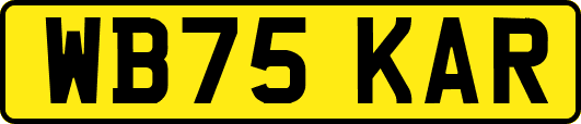 WB75KAR