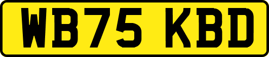 WB75KBD