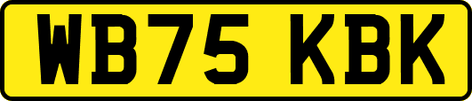 WB75KBK