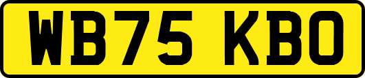 WB75KBO