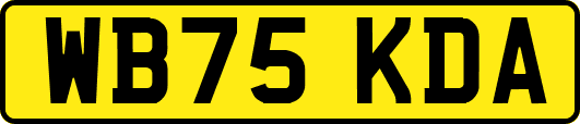 WB75KDA