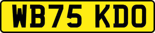 WB75KDO