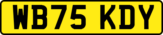 WB75KDY
