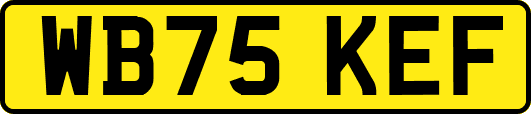 WB75KEF