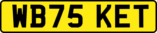 WB75KET