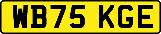 WB75KGE