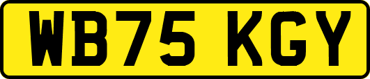 WB75KGY