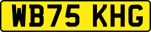 WB75KHG
