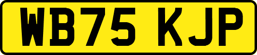 WB75KJP