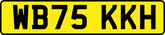 WB75KKH