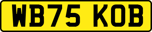 WB75KOB