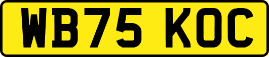 WB75KOC