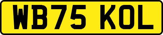 WB75KOL