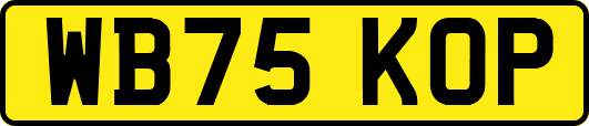 WB75KOP
