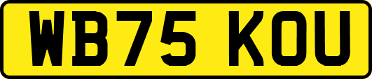 WB75KOU