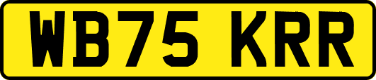 WB75KRR