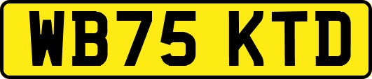 WB75KTD