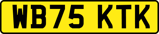 WB75KTK