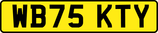 WB75KTY