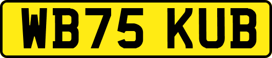 WB75KUB