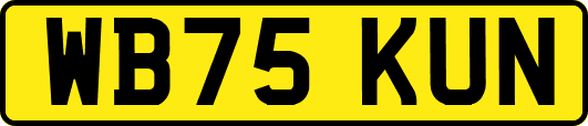 WB75KUN