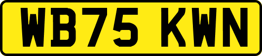WB75KWN