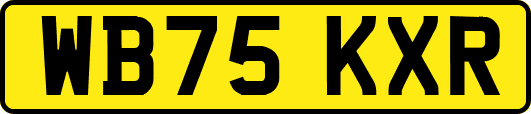 WB75KXR