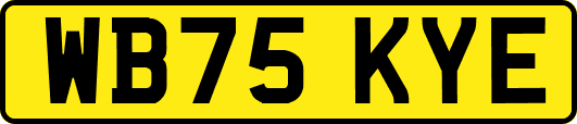 WB75KYE