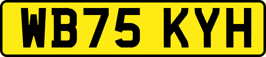 WB75KYH