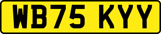WB75KYY