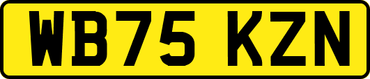 WB75KZN