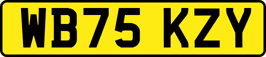 WB75KZY