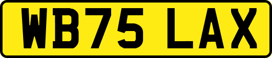 WB75LAX